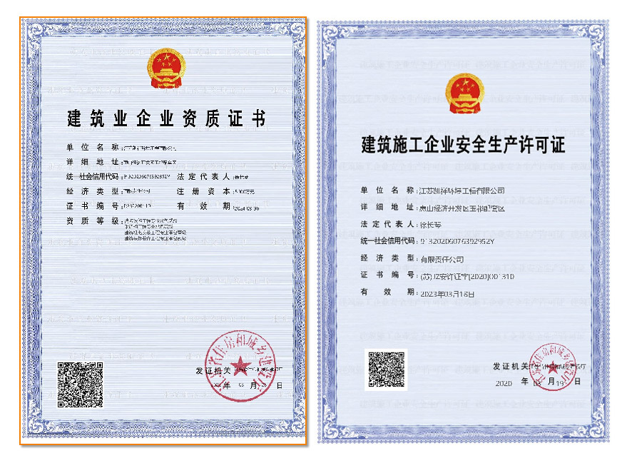 建筑企业资质
